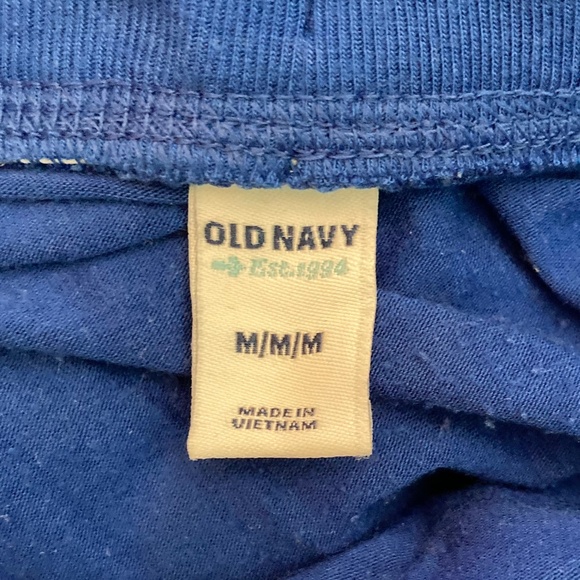 Women’s Old Navy royal blue A-line skirt with elastic waist and drawstring - Picture 5 of 7